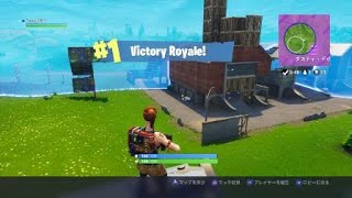 ［Fortnite］10キル以上ドン勝つ達成！　20キルしたい