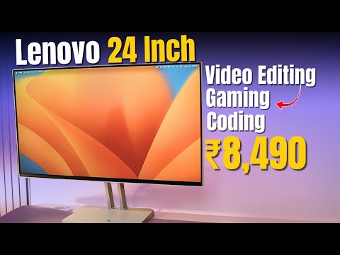 Lenovo L24i-4A 24 Inch Monitor Review 🔥 | 100Hz IPS | Best Monitor Under ₹10,000?