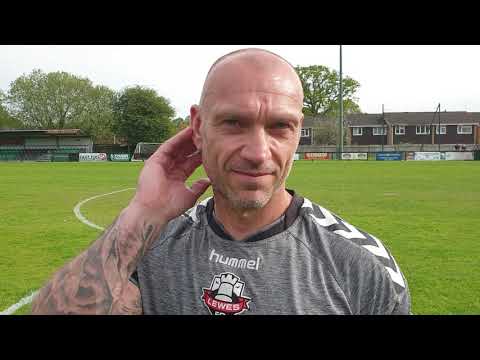 Burgess Hill 1 vs Lewes 1: Darren Freeman's reaction