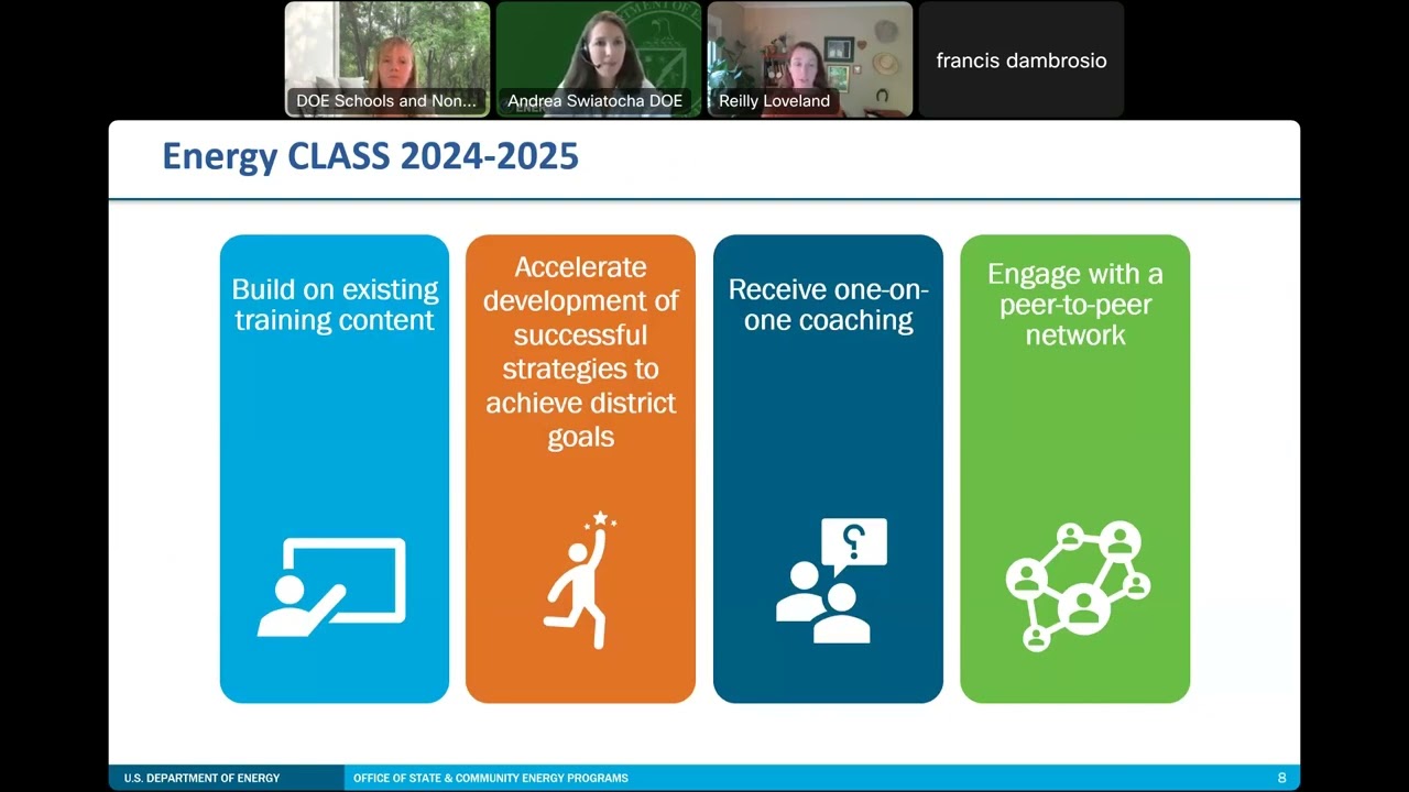 2024-2025 Energy CLASS Informational Webinar
