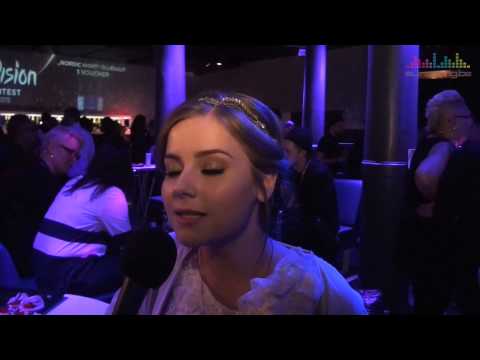 Interview Maria Olafs - Iceland Eurovision 2015 in Vienna (Nordic Party)