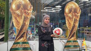 ماريا قحطان من نارسس كأس العالم