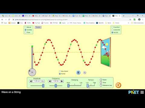 Phet Wave String