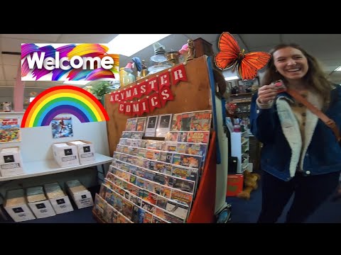WELCOMED INTO COMIC BOOK SHOPS IN WINSTON SALEM NC / VLOG