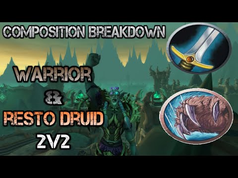 How To: Resto Druid / Arms Warrior 2v2 ft. Bajheera - WoW Shadowlands 9.0.5