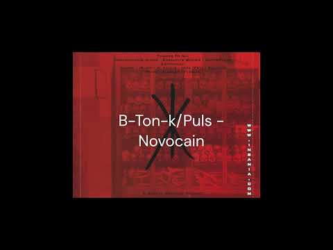 B-Ton-K/ Puls "Novocain" full album (German house techno) Electro-industrial 2001