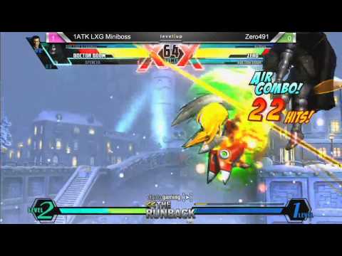 UMvC3 1ATK LXG MINIBOSS VS ZERO491 - The RunBack 3.6