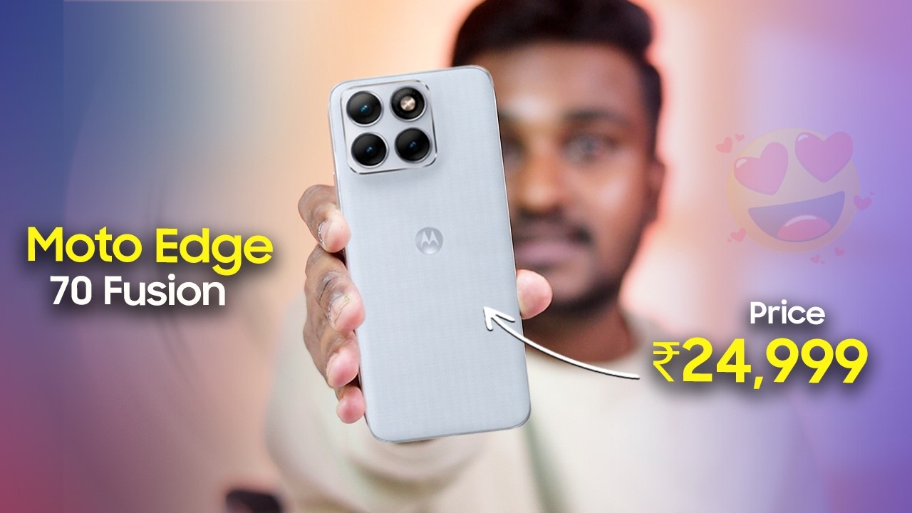 Moto Edge 70 Fusion Review😲 - Flagship Feel Budget Price! 💥