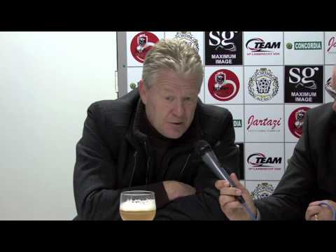 Persbabbel Peter Maes na Lokeren-Waasland