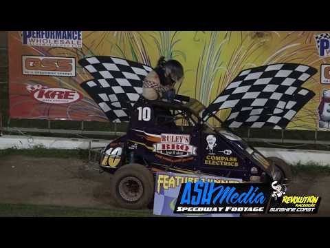 Compact Speedcars: A-Main - Archerfield Speedway - 25.05.2019