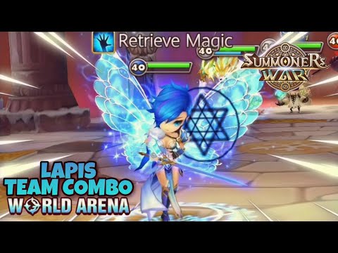 Lapis Team Combo in World Arena - Summoners War