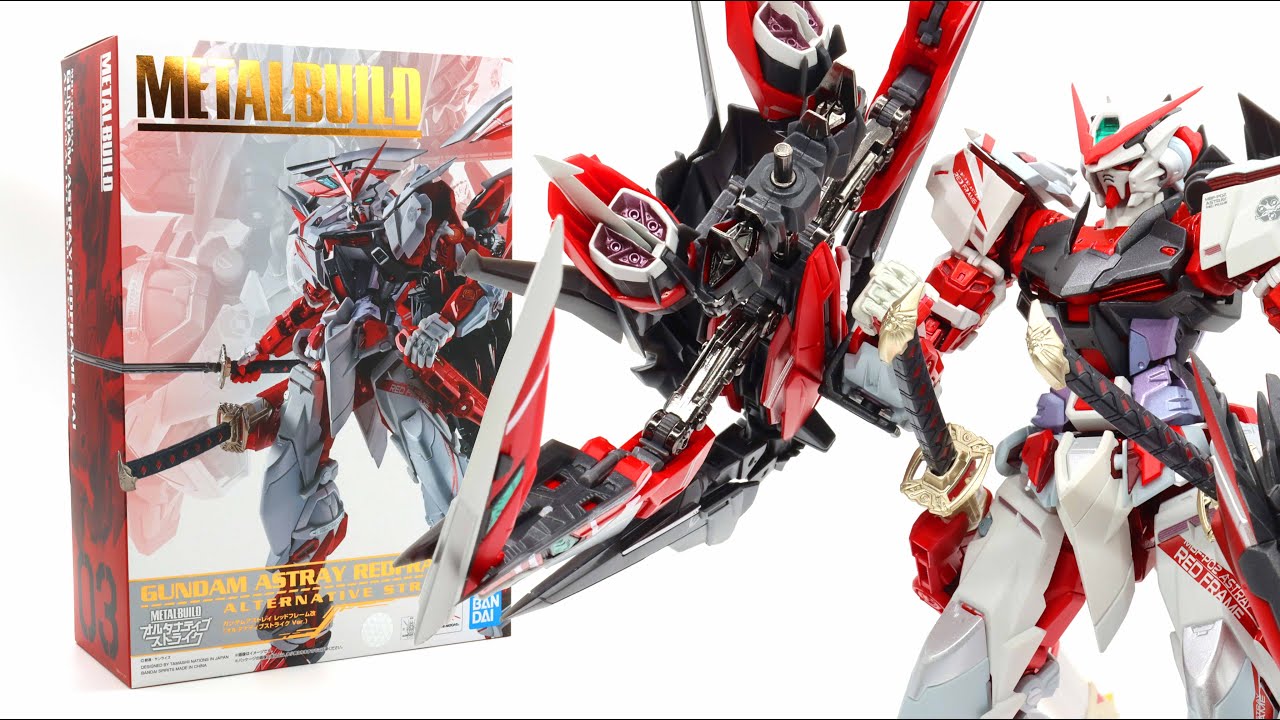 [Unboxing] Bandai: Gundam Astray Red Frame Kai Alternative Strike Ver.(Metal Build)