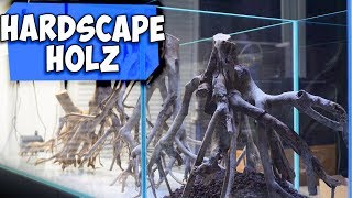 HARDSCAPE FÜRS RIESEN AQUARIUM | TALAWA WOOD aka IZZI HOLZ 🤩 Aqua Update