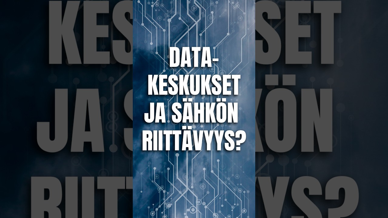 Datakeskukset ovat tehosyöppöjä
