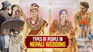 TYPES OF PEOPLE IN WEDDING | GANESH GD