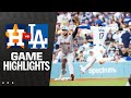 Astros Vs Dodgers Game Highlights 7 4 25 MLB Highlights