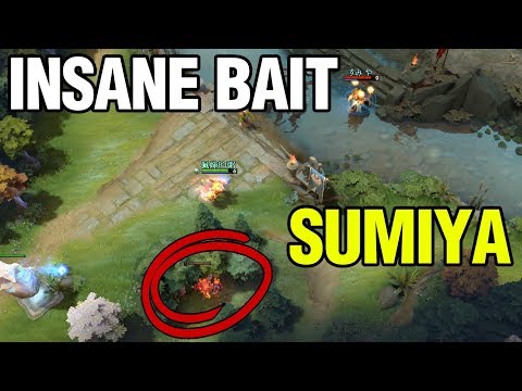 INSANE BAIT - SUMIYA Plays Invoker - Dota 2