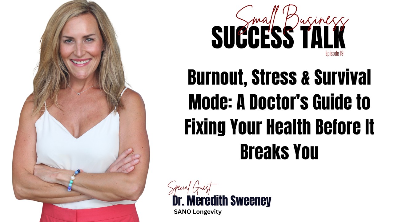 Burnout, Stress & Survival Mode: A Doctor’s Guide to Fixing Your Health Before It Breaks You