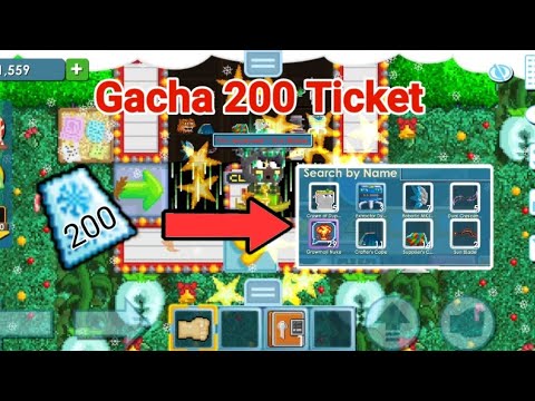 Gacha 200 Winter Clash Ticket ( Got 2 Sun Blade) +GIVEAWAY Winner Growtopia