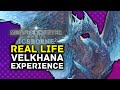 AWESOME New Real Life Monster Hunter World Iceborne Experience! Velkhana in VR