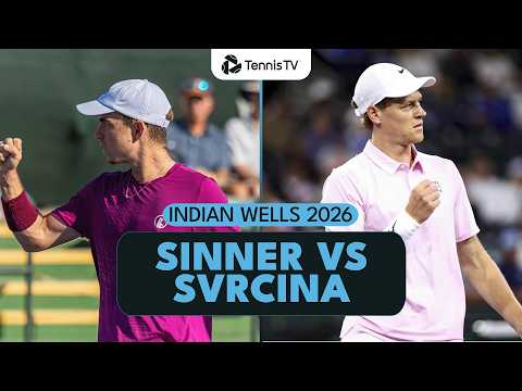 Jannik Sinner vs Dalibor Svrcina Highlights | Indian Wells 2026