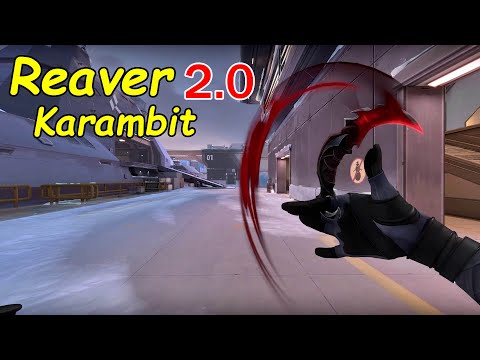 Finally Reaver Karambit (2.0) | VALORANT Reaver Bundle 2.0 Showcase (In-game)
