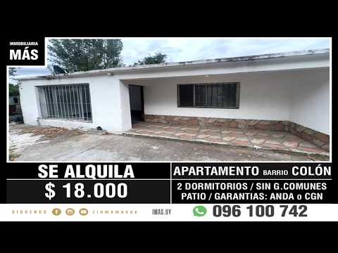 Video de YouTube - Apartamento Alquiler Peñarol Montevideo iMas.uy LM