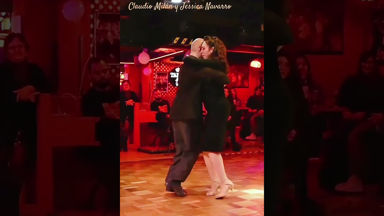 Claudio Milán y Jessica Navarro #milonga #milongueros