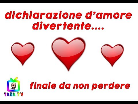 dichiarazione d'amore divertente   finale a sorpresa - video divertente