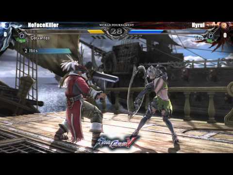 NoFaceKiller vs Hyrul - $10k SoulCalibur V World Tournament