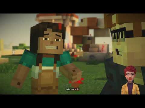 EvyEve Games - [VTuber]✨To Ellegard In Redstonia - S1 Ep.2 Minecraft Story Mode✨Blind Let's Play😄