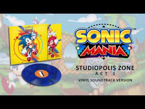 Sonic Mania Vinyl OST - Studiopolis Zone Act 1 (Lights, Camera, Action!)