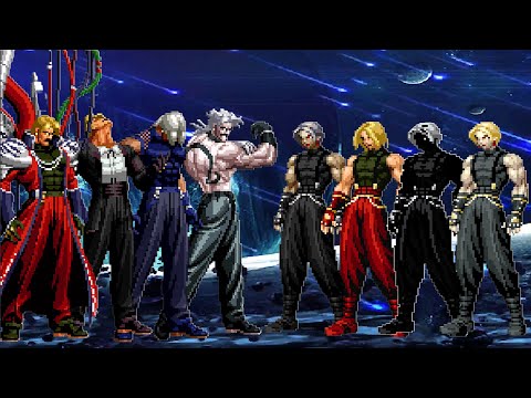 [KOF Mugen] Rugal Bernstein Team vs Adel Bernstein Team