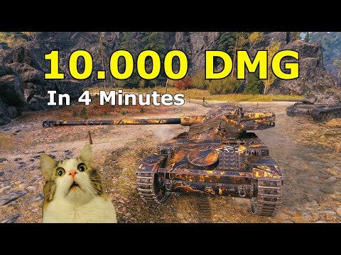 World of Tanks AMX 13 105 - 10,000 Damage In 4 Minutes