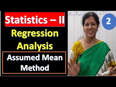 1 Regression Analysis Introduction Actual Mean Method from Statistics Subject