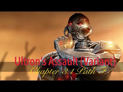 Ultron's Assault (Variant) Ch. 3.1 Path F (first clear) | Marvel Contest of Champions