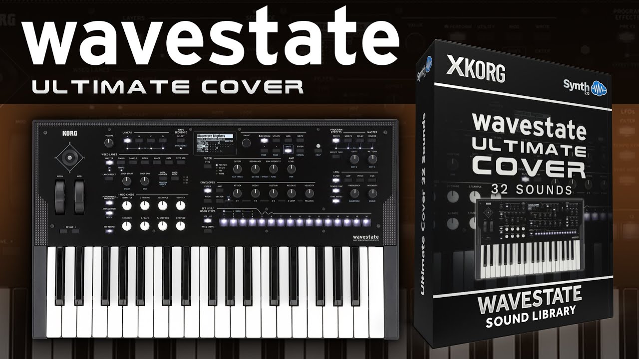 SCL592 - ( Bundle ) - Synthwave Exploration V1 + Ultimate Cover - Korg Wavestate / mkII / Se / Native - Video Preview 2