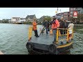 Dag na afsluiten van hefbrug in Boskoop