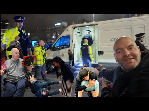 Manchester All Night Long – Part 2 | Fights, Police, Auditors, Canal Jump Fail & Pure Citeh Maddness