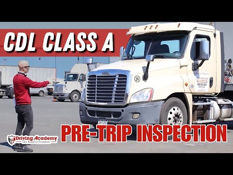 NEW 2025 CLASS A PRE-TRIP INSPECTION GUIDE! GET PREPARED FOR YOUR CDL TRUCK EXAM