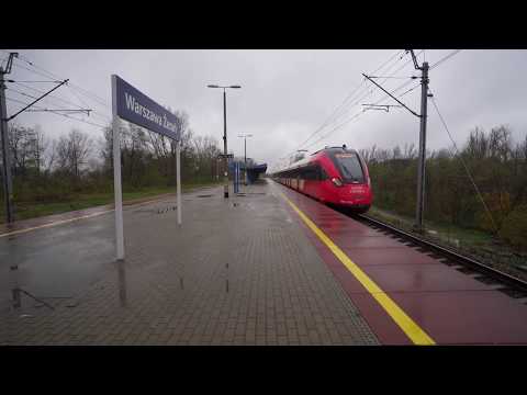 Poland, train ride from Warszawa Gdańska to Warszawa Żerań
