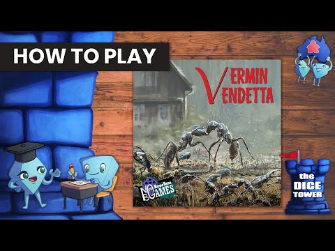 Vermin Vendetta Board Game - How to Play. With Stella & Tarrant