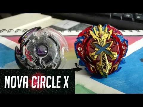 Beyblade Burst Battle | Xeno Xcalibur M. I. VS Dark Deathscyther F. J.