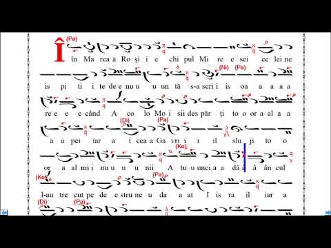 Dogmatica...  (Glasul 5), Anastasimatar V. Ojog - versiune instrumentală (Melodos) - clip 3