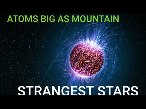 NEUTRON STARS — ATOMS BIG AS MOUNTAIN