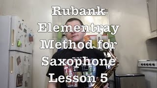 Demonstration For Saxophone Students