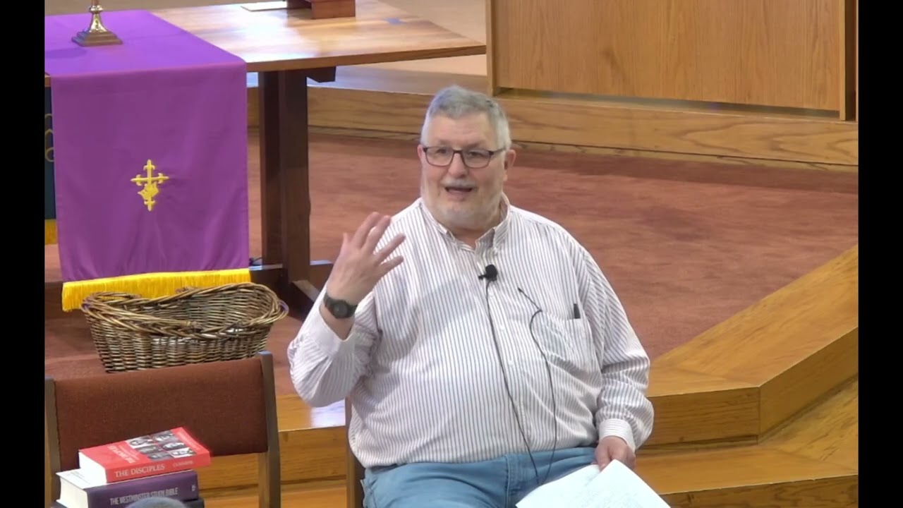 Disciples History Seminar 1 of 6 by Rev. Stephen Sanders at First Christian Church Baton Rouge.