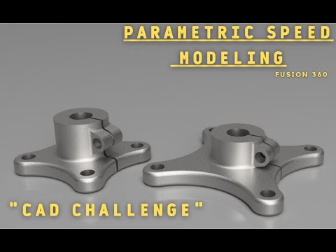 'CAD challenge' - parametric speed modeling.