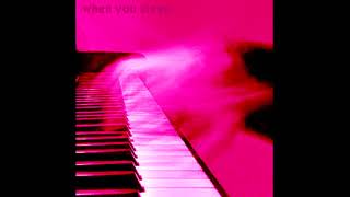 Cover art for when you sleep (piano)