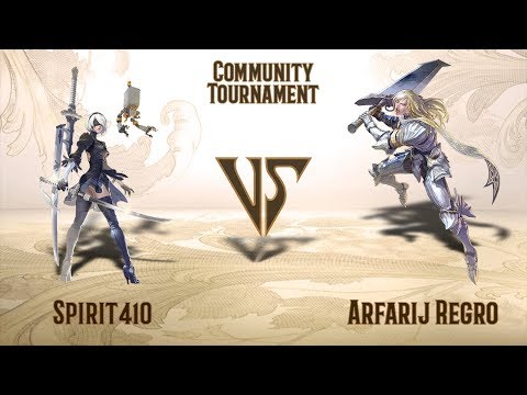 Spirit410 (2B) VS Arfarij Regro (Siegfried) - Community Tournament (17.08.2019)